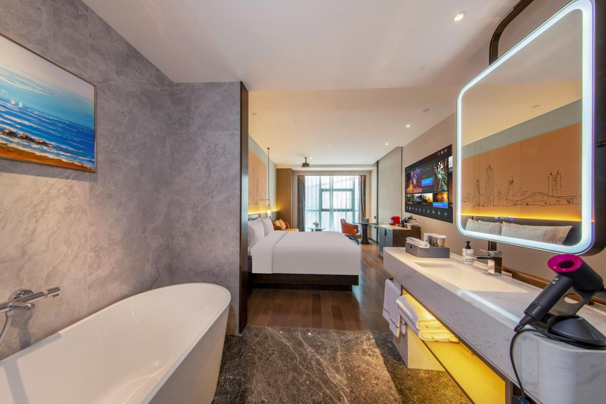 Urcove By Hyatt Shenzhen Luohu Hotel Exterior foto