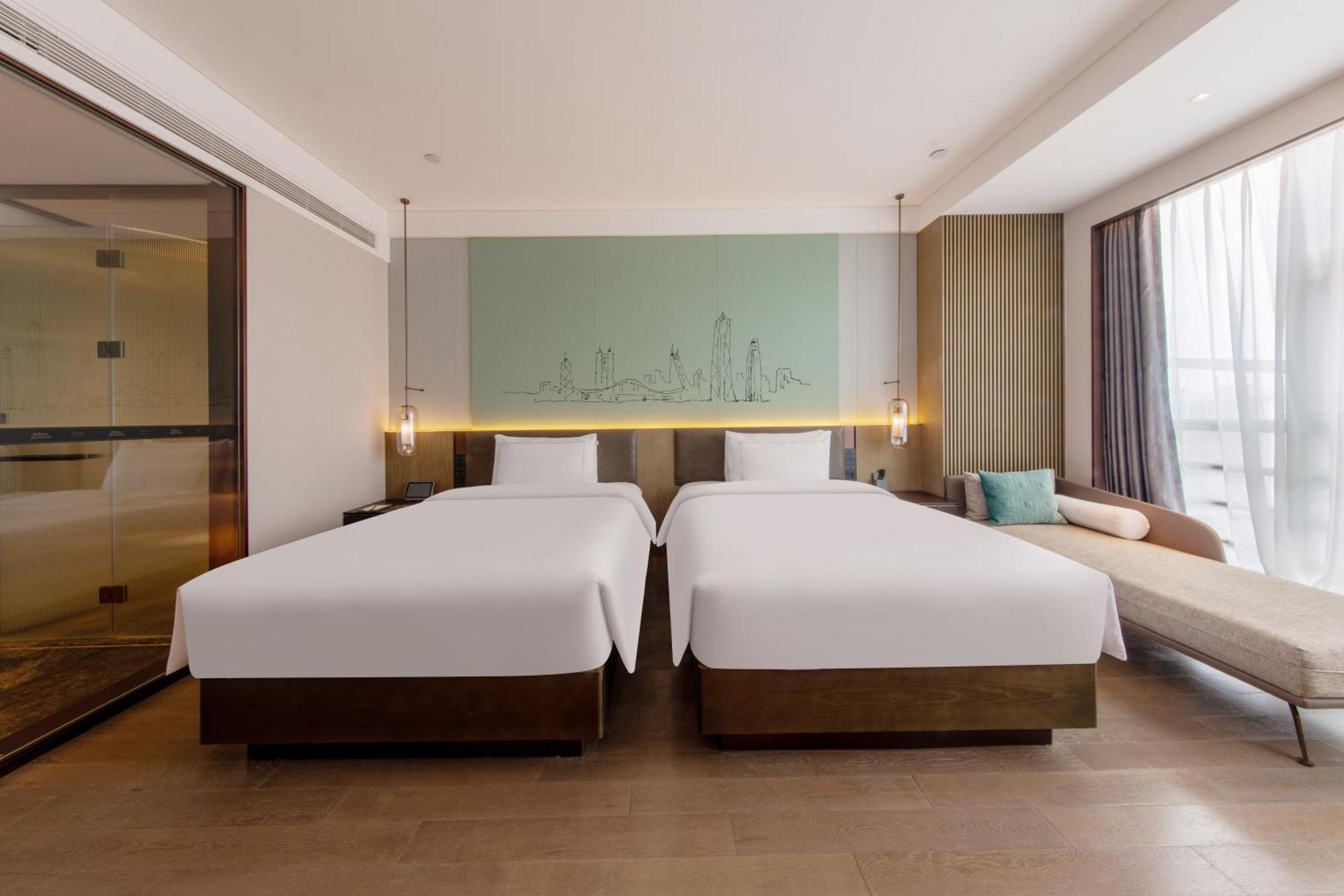 Urcove By Hyatt Shenzhen Luohu Hotel Exterior foto